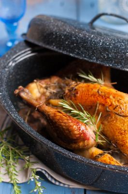 cocotte roaster graniteware